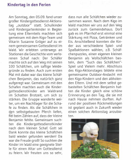 Artikel-Kindertag